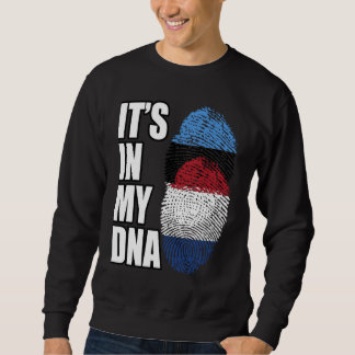 Moletom Dutch And Estonian Mix DNA Flag Heritage