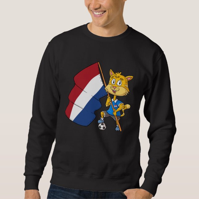 Moletom Dutch fan cat (Frente)