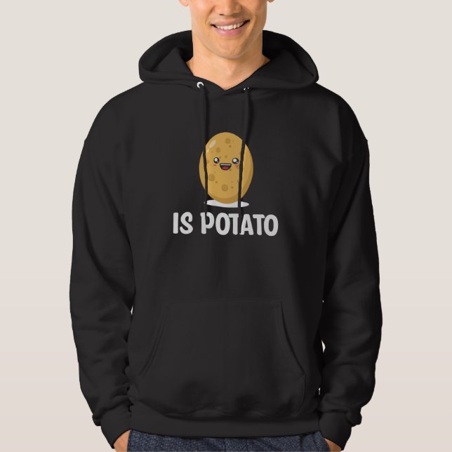 Moletom É Chips de Batata Is Potato Vegetariano Batata Vid (Frente)
