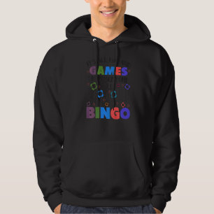 Moletom É divertido e jogos até alguém gritar Bingo