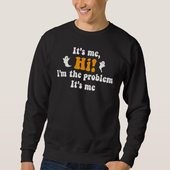 Moletom É Eu, Olá, Eu Sou O Problema, É Eu  Letras De Músi (Frente)