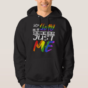 Moletom É Gay Aqui Ou Sou Só Eu Para O Dia Lgbt?