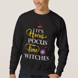 Moletom É Hocus Pocus Time Witches Fofo