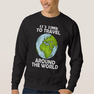 Moletom É hora de viagem ao redor do mundo 6