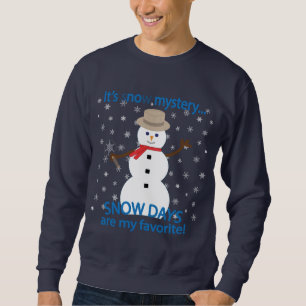 Moletom É o detetive misterioso Snowman.