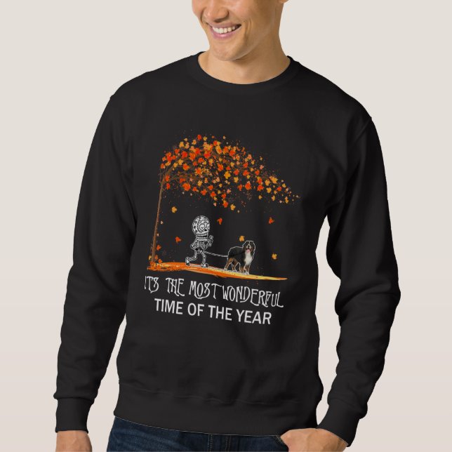 Moletom É o Mais Maravilhoso   Bernese Mountain Para (Frente)
