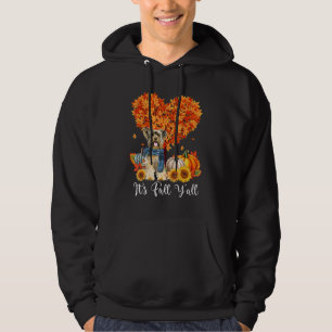 Moletom É Obrigado de Fall Y'all Yorkshire Terrier Dog Yor