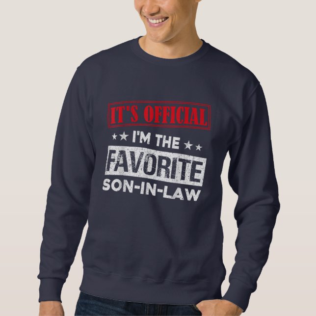 Moletom É oficial, sou o filho favorito. (Frente)