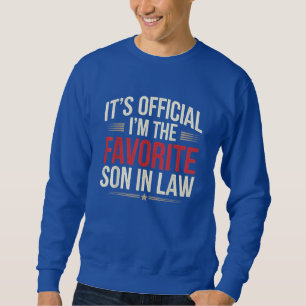 Moletom É oficial, sou o genro favorito