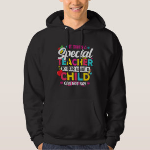 Moletom É Preciso Um Professor Especial Para Ouvir O Que U