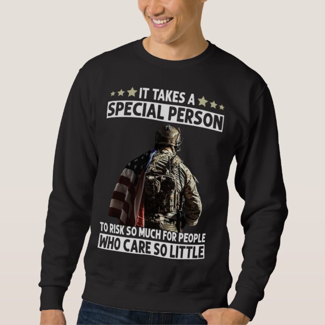 Moletom É preciso uma pessoa especial para correr tanto ri (Frente)