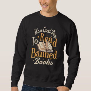 Moletom É Um Bom Dia Ler Livros Banidos Bibliófilo B