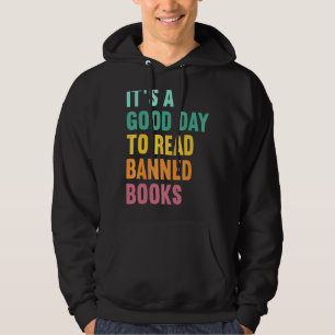Moletom É um bom dia ler livros proibidos Bibliotecária Ne