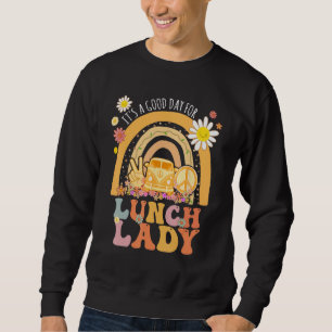 Moletom É Um Bom Dia Para Senhora Almoço Groovy Hippie Ret