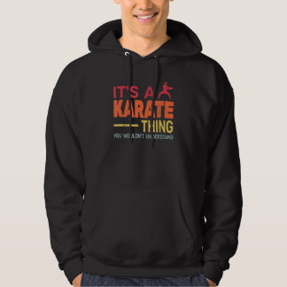 Moletom É um karatê de coisas, treinamento de karatê para