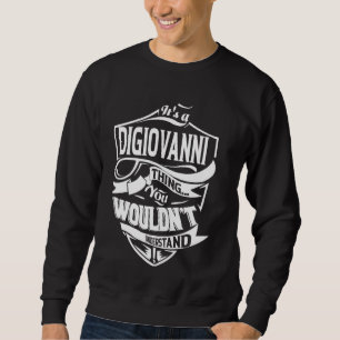 Moletom É um presente de coisas DIGIOVANNI