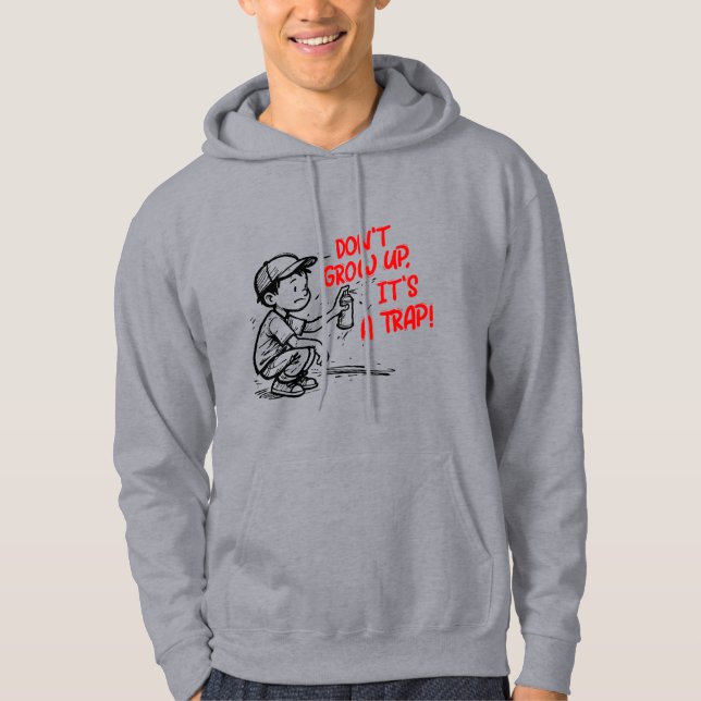 Moletom É uma armadilha (Frente)