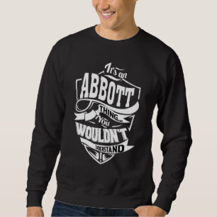 Moletom É uma coisa abbott