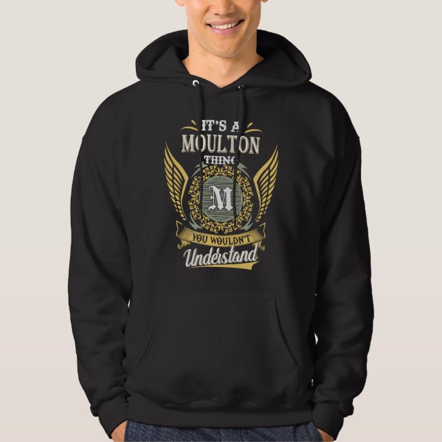 Moletom É Uma Coisa de Moulton Que Você Não Pode Entender (Frente)