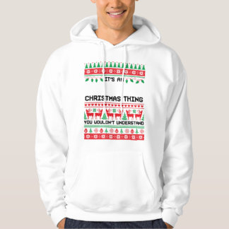 Moletom É uma Coisa de Natal Vibrações Festivas