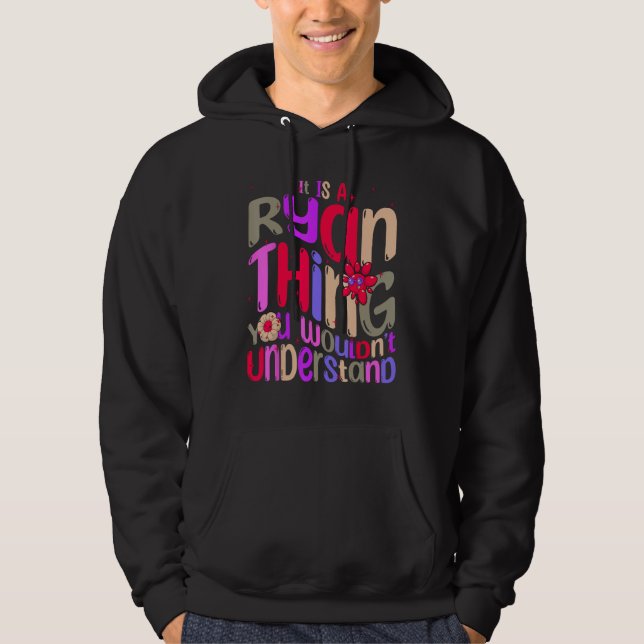 Moletom É uma Coisa de Ryan Você Não Entenderia Groovy R (Frente)