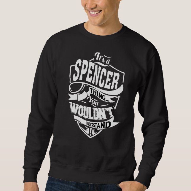 Moletom É uma coisa de Spencer (Frente)