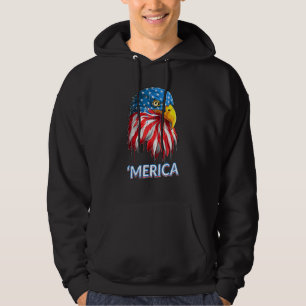 Moletom Eagle Merica 4 De Julho Bandeira Americana
