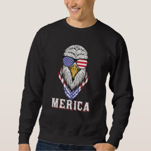 Moletom Eagle Merica 4 De Julho, Eagle Patriótica 4 De Ju