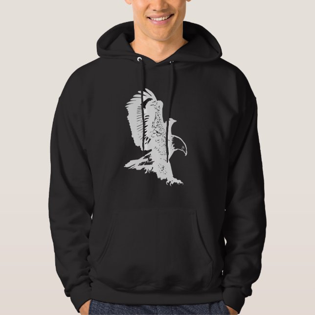 Moletom Eagles Flying Bird Inspiration Design (Frente)