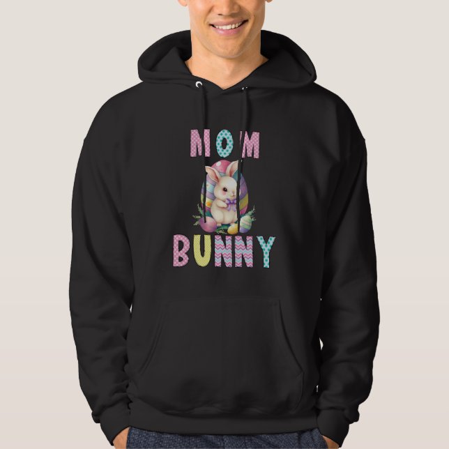Moletom Easter Bunny Mom Bunny Easter Mother Bunny Rabbits (Frente)