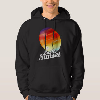 Moletom Easter Sunset Painted Easter Egg For Egg Hunt On E