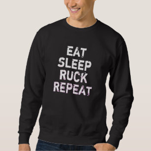 Moletom Eat Sleep Ruck Repete Rugby