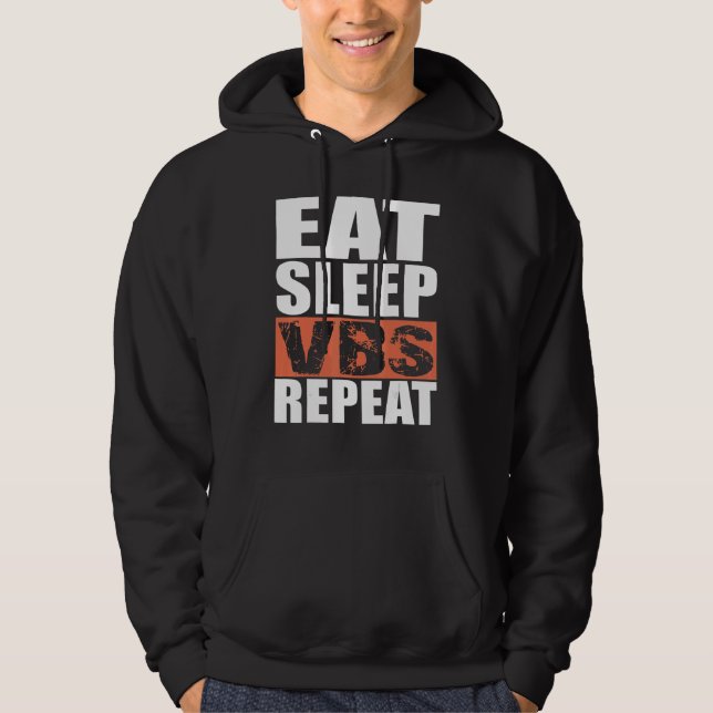 Moletom Eat Sleep VBS Repeat (Frente)