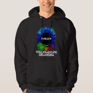 Moletom Eclipse Solar Total Oklahoma 2024 Colorido Totalid