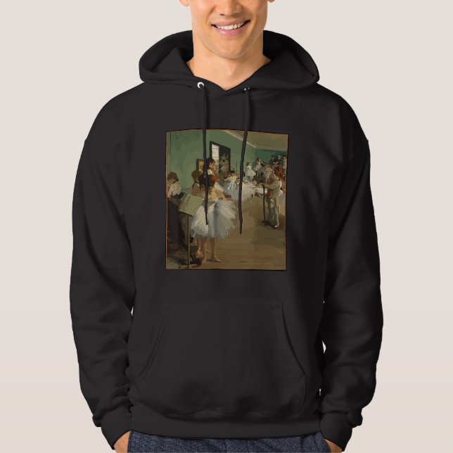 Moletom Edgar Degas A Aula de Dança Ballet Impressionismo  (Frente)