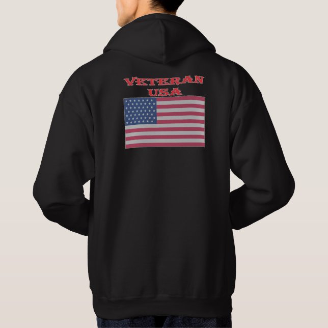 Moletom Edição Limitada Veteran USA - VENDA RÁPIDO! (Verso)