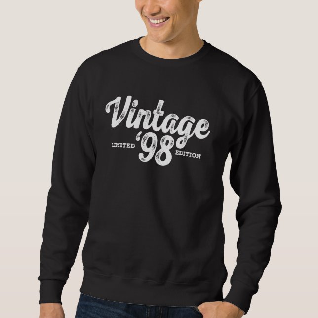 Moletom Edição limitada - Vintage 1998 (Frente)