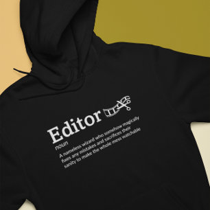 Moletom Editor Definition Dark Mode - Editor de Filmes/Víd