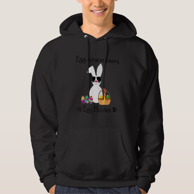 Moletom Eggspert Egg Hunter Boy Legal Bunny Pa (Frente)