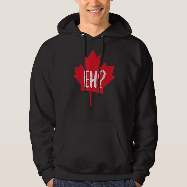 Moletom Eh Canada Day Maple Leaf Eh Team Flag Canadense (Frente)