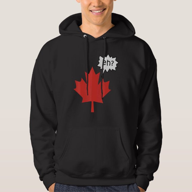 Moletom Eh Mable Leaf Canada Country Canadá (Frente)