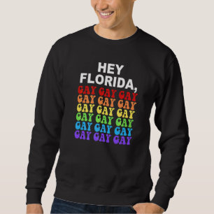 Moletom Ei Florida Diga Gay Lgbtq Rainbow Pride