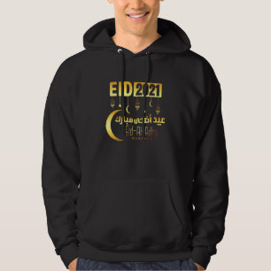 Moletom Eid Al Adha Eid Mubarak Feliz Dia do Eid Muçulmano