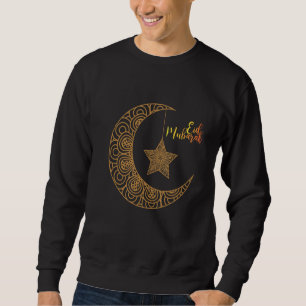 Moletom Eid Mubarak Islâmico Celebrando Eid Alfitr Muçulma