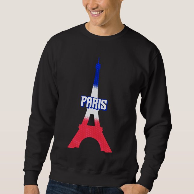 Moletom Eiffel Tower – Elegant Paris Landmark Design (Frente)