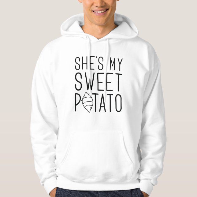 Moletom Ela é minha batata doce (Frente)