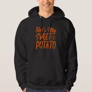 Moletom Ela é Minha Batata Doce Eu Yam Conjunto Casais Dia