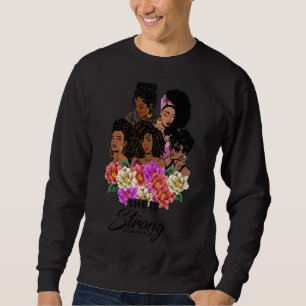 Moletom Ela É Uma Mulher Negra Forte Bíblia Melanin Christ