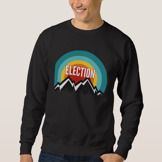 Moletom Election Vintage Retro Sunset (Frente)