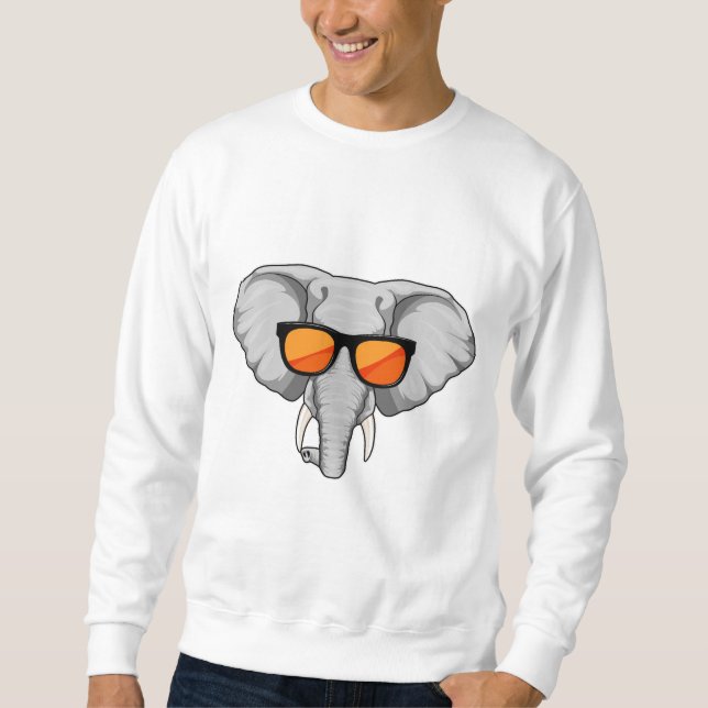 Moletom Elefante com óculos de sol (Frente)